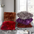 Solid Color Fuzzy Pillow, Cozy Home Decor Cushion