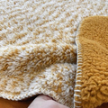 Cross Dye Fleece blanket