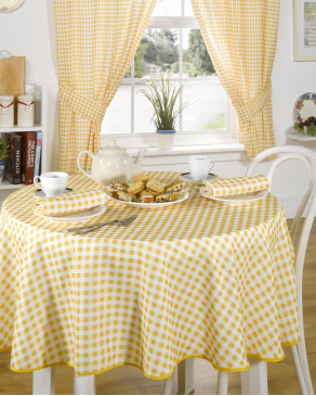 MOLLY kitchen curtain+table cloth+napkin-printed polyester