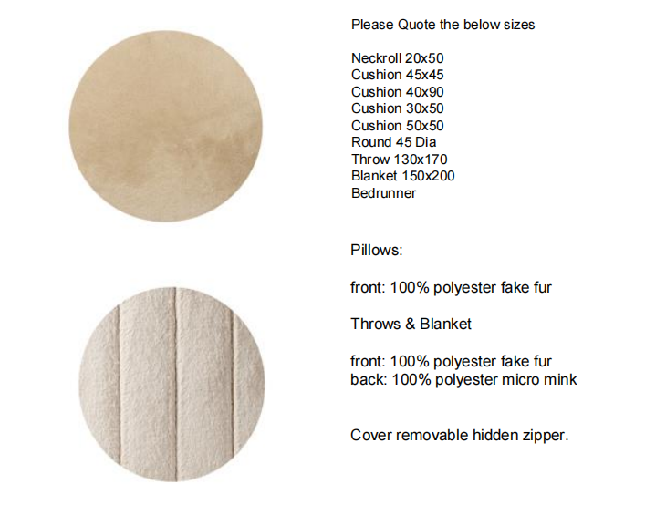 CORE FAUX FUR 100% polyester fake fur