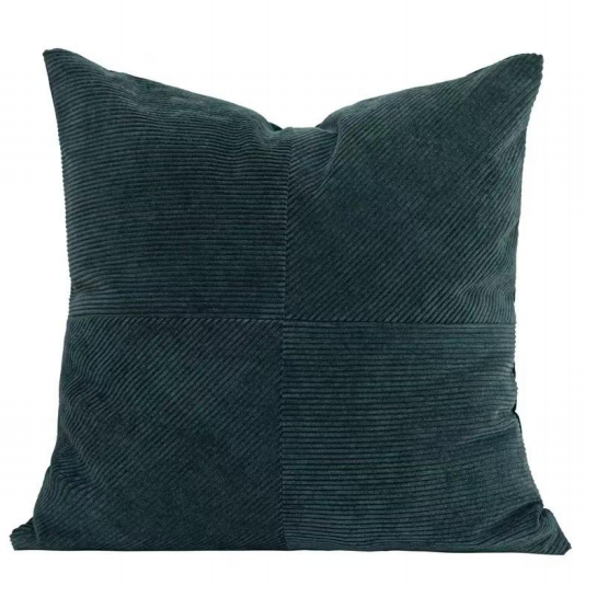 PATCHWORK VELVET CUSHION