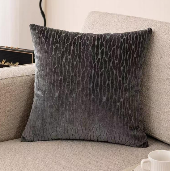 JACQUARD VELVET DECO. CUSHION