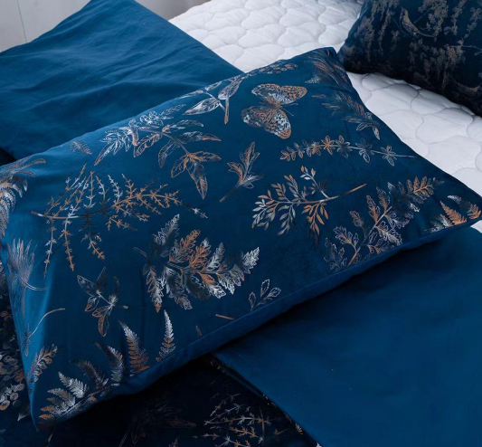 Foil printing poly velvet