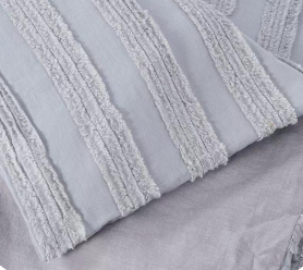 Clipped jacquard cotton or poly