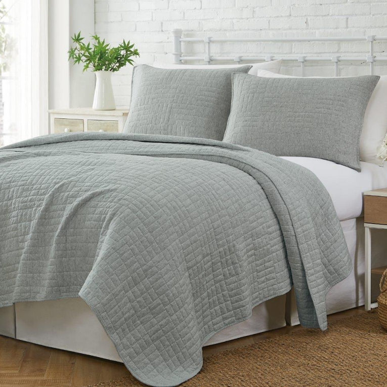 140gsm poly jersey melange +120gsm poly fill+85gsm washed plain MF Bed cover Backing fabric option 2 for winter：Sherpa