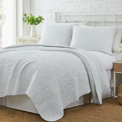 140gsm poly jersey melange +120gsm poly fill+85gsm washed plain MF Bed cover Backing fabric option 2 for winter：Sherpa