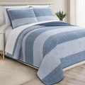 Printed washed bedspread /quilt