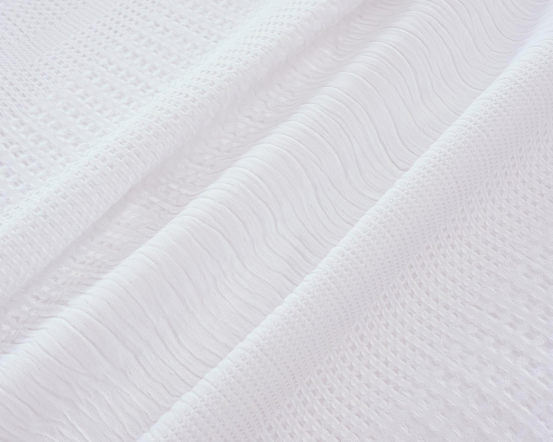 3D effect jacquard cotton or poly
