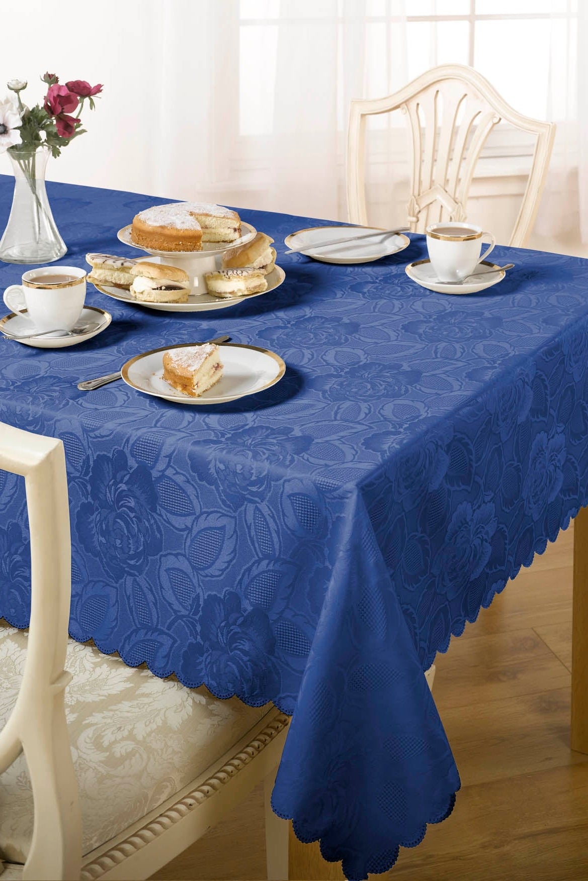 Damask Rose Tablecloth