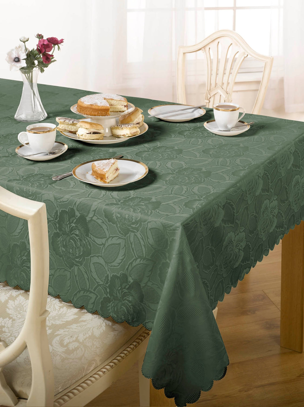 Damask Rose Tablecloth