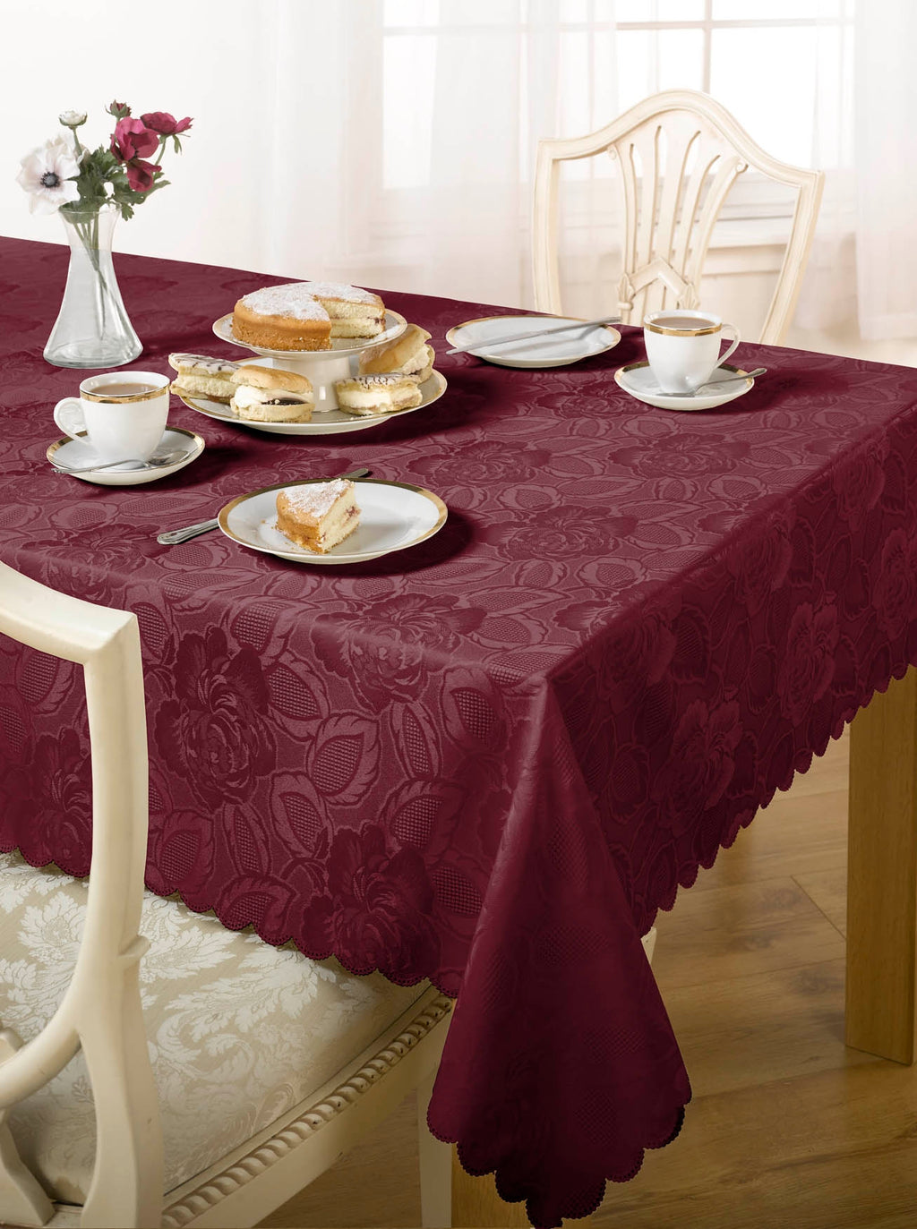Damask Rose Tablecloth