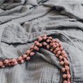 Colorful Pom Pom Trimmed Bed Throw