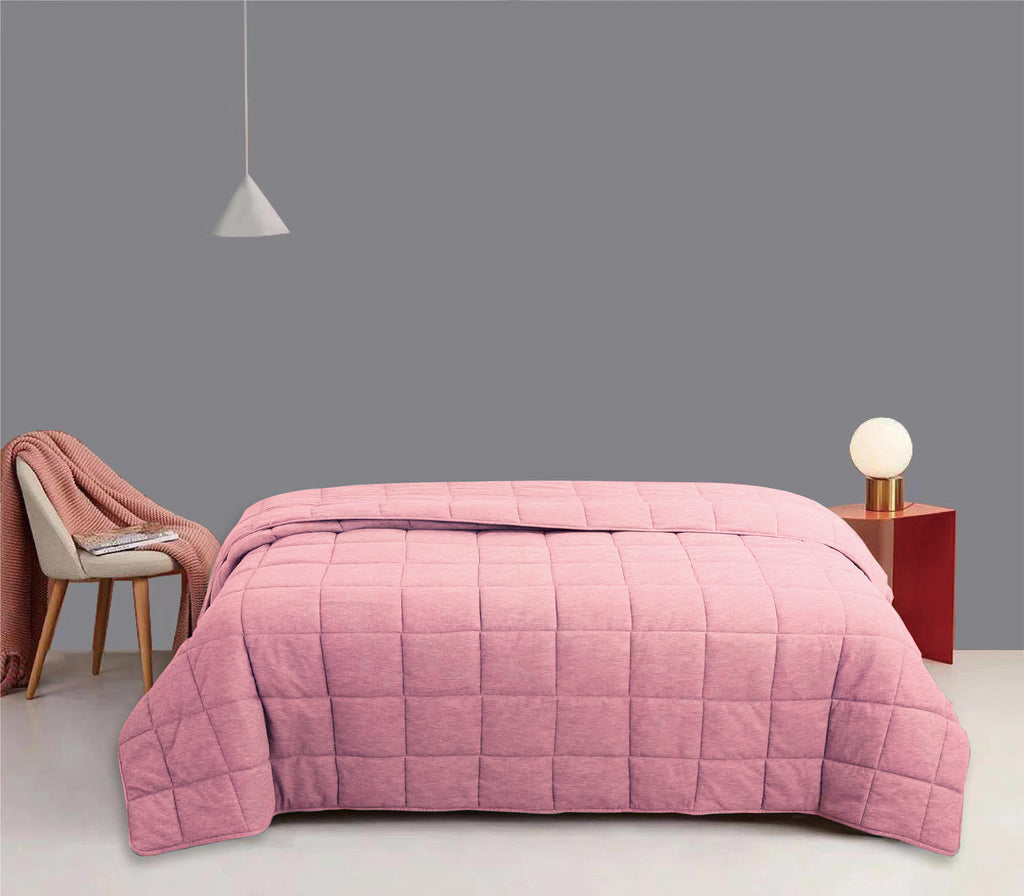 Solid Check Minimalist Bedding